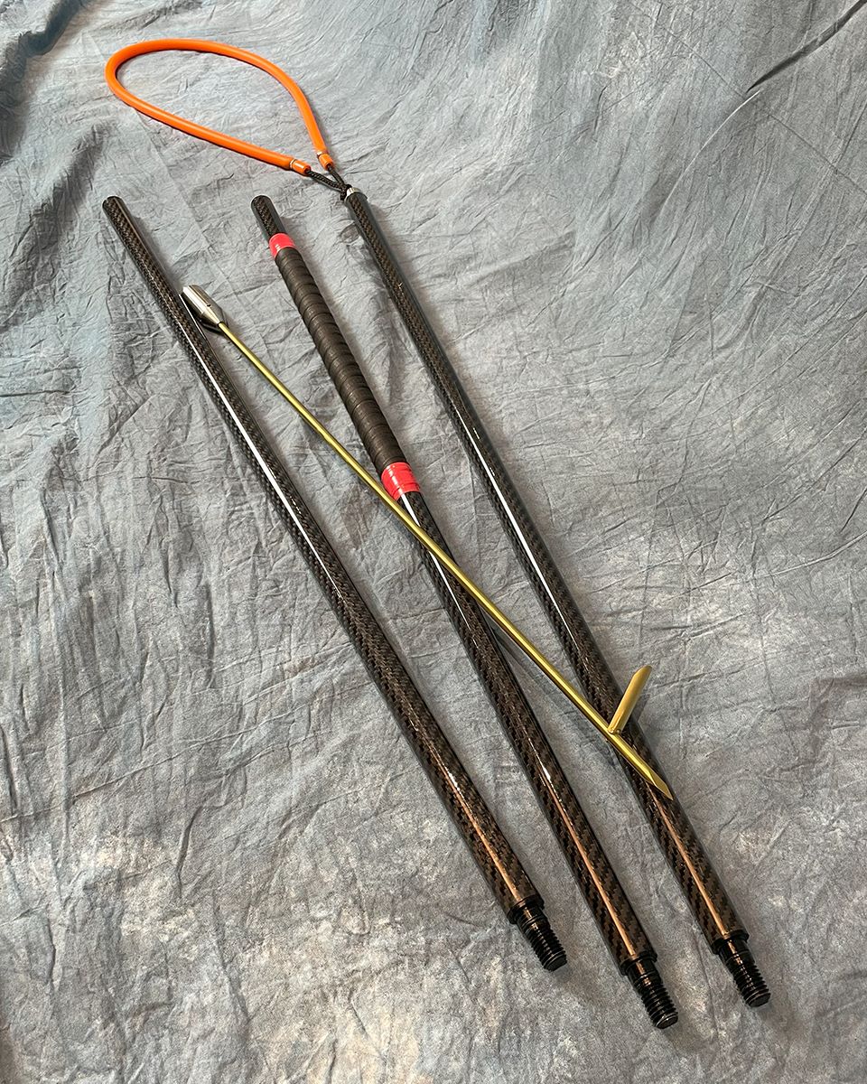 pole spear travel set